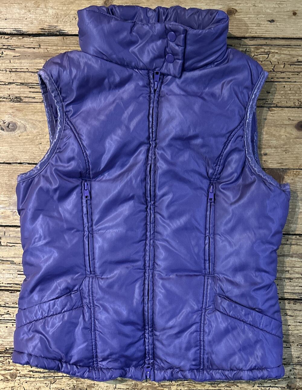United Colors Of Benetton Women’s Purple Bomber Vest Size 46
